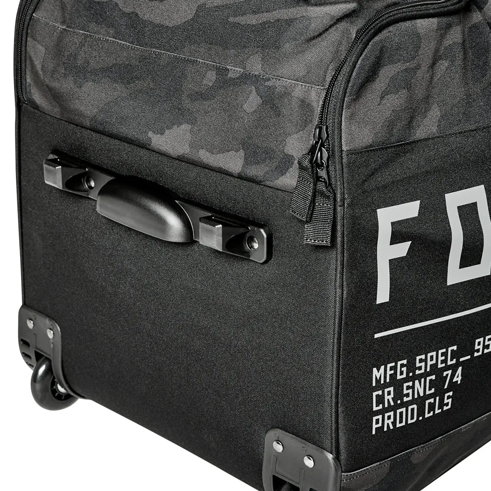 23 FOX SHUTTLE 180 GEARBAG BLACK CAMO