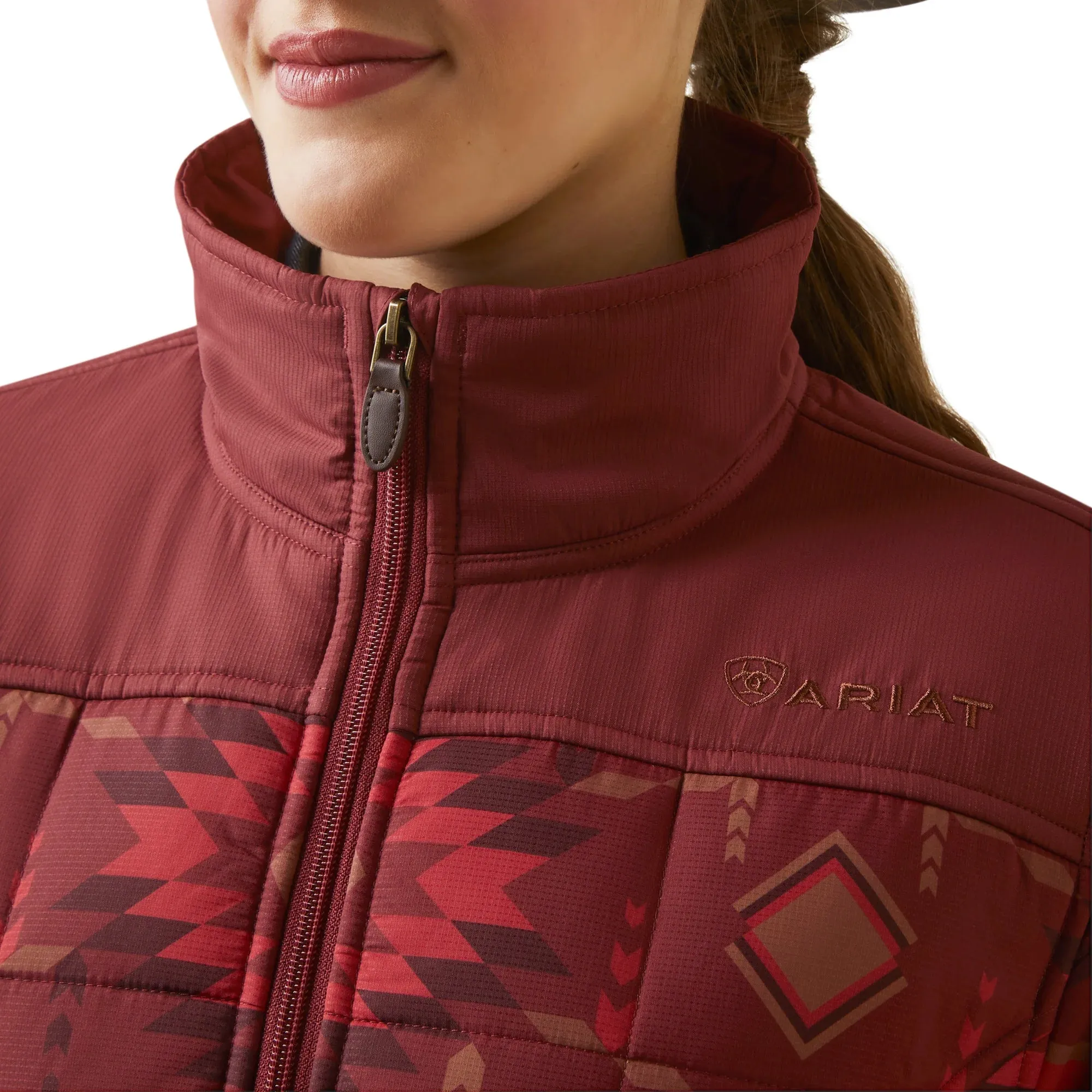 Ariat Womens Crius Insulated Jacket | Burnt Rose