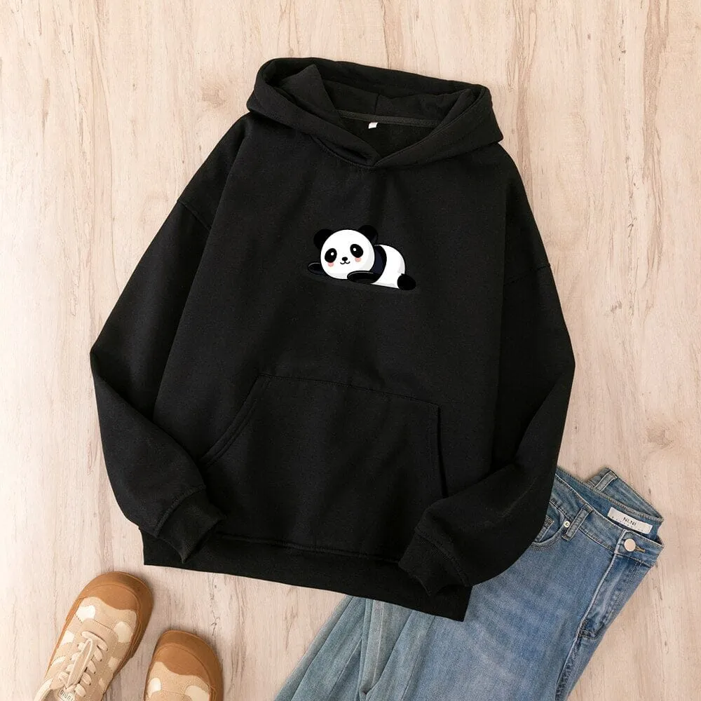 Bam Bam the Panda Oversized Soft Hoodies