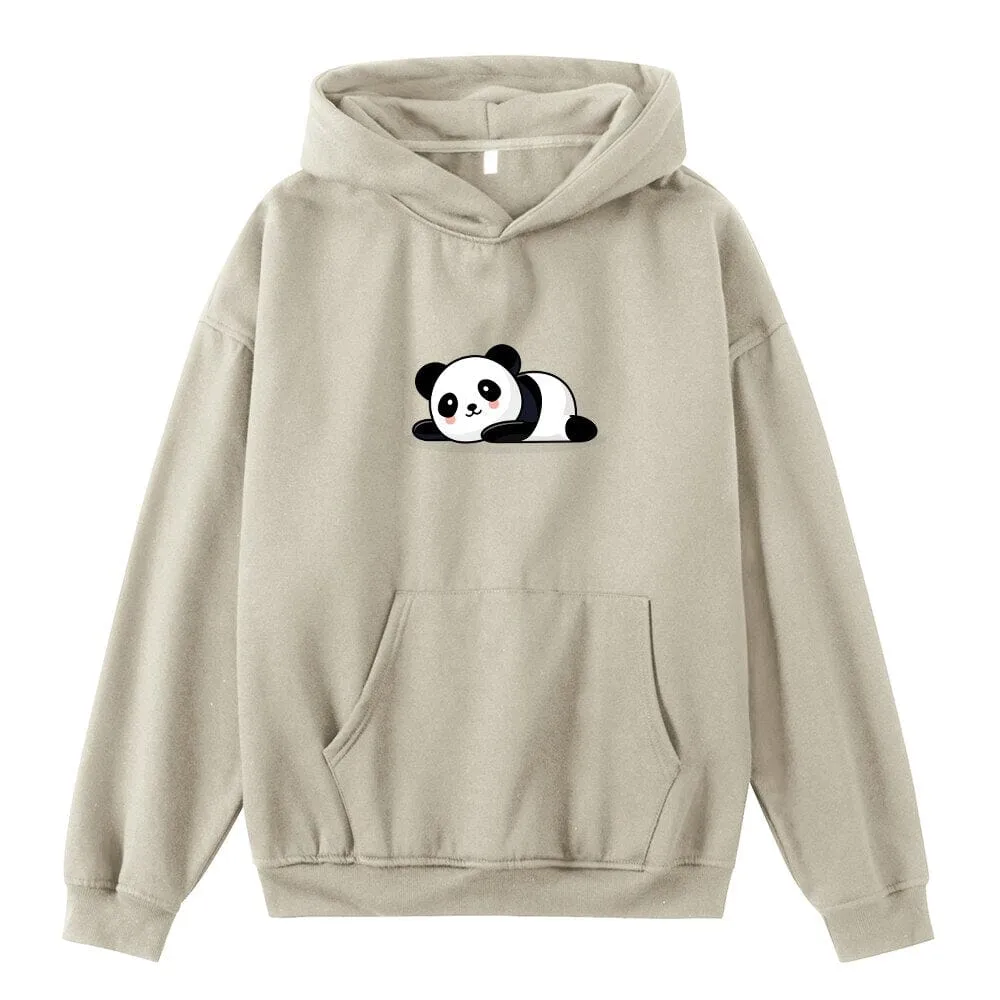 Bam Bam the Panda Oversized Soft Hoodies