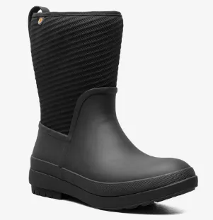 Bogs Crandall II Mid Zip - Black