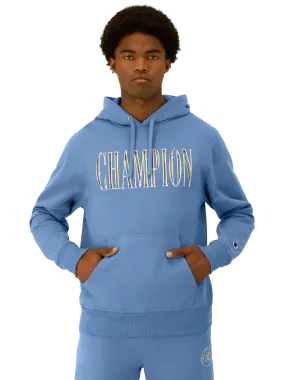 Champion Men's Powerblend Hoodie, Chrome Champion