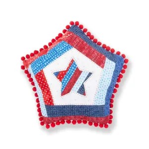 Coats & Clark Sewing Patriotic Star Pillow