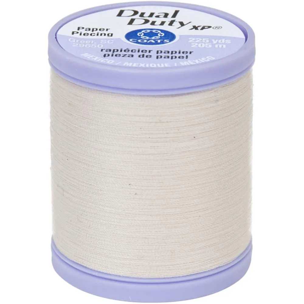 Coats Dual Duty XP Paper Piecing Thread 225yd - Natural