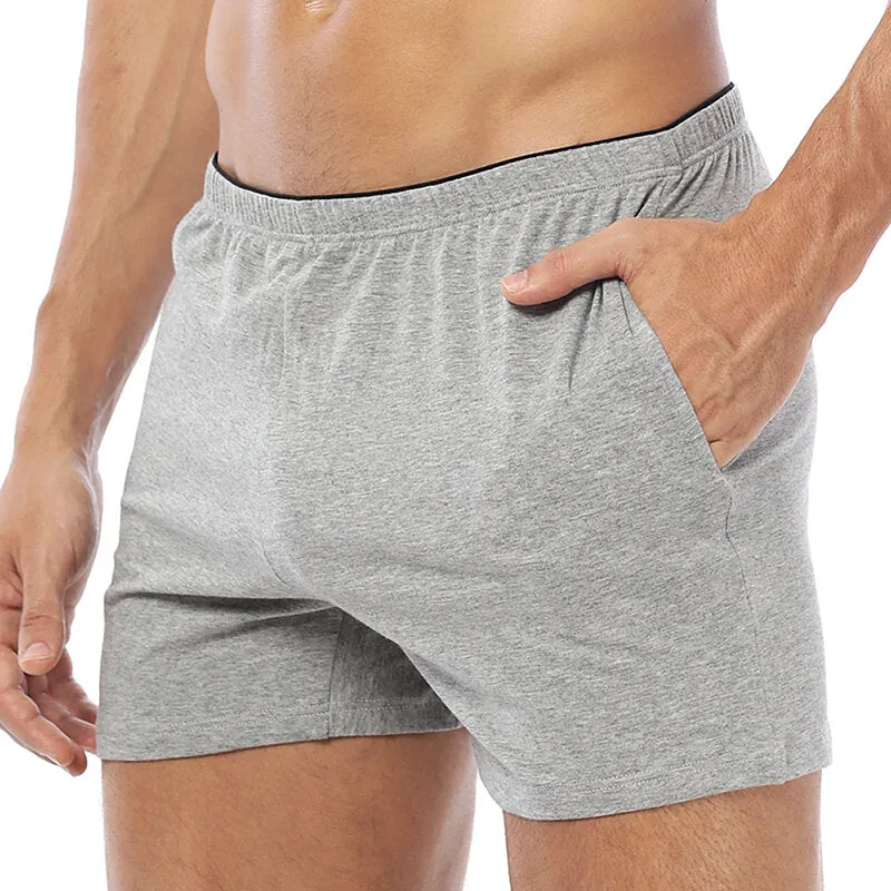 Cotton Comfy Arrow Pants Sport Casual Home Loungewear Sleepwear Shorts for Men