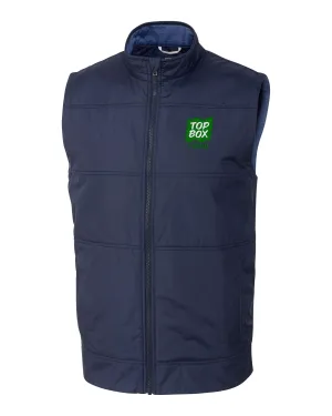 Cutter & Buck Stealth Hybrid Quilted Windbreaker Vest