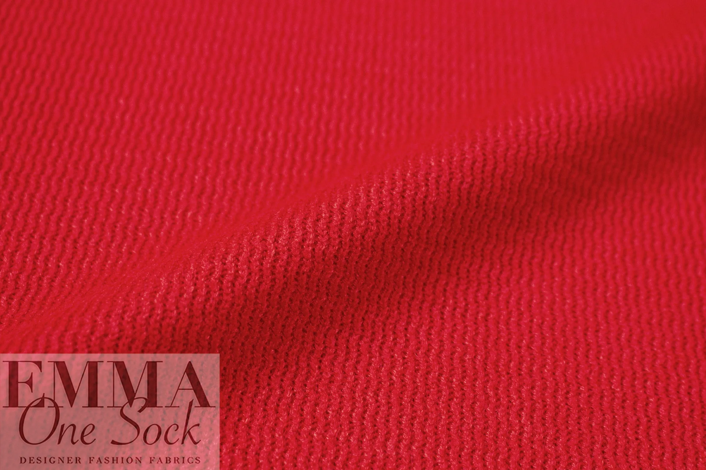 'demi knit' rayon blend textured sweater knit- red