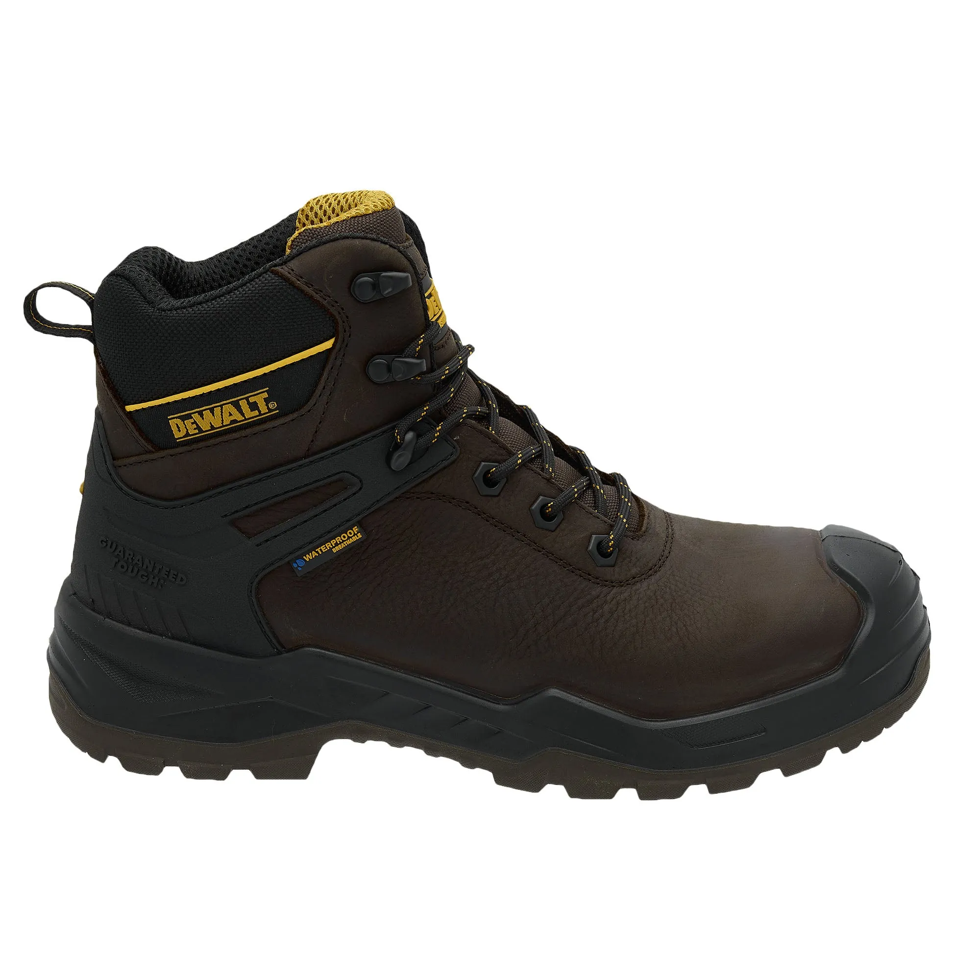 DEWALT Hayes Men's Leather, Steel Safety Toe, Waterproof Work Boot