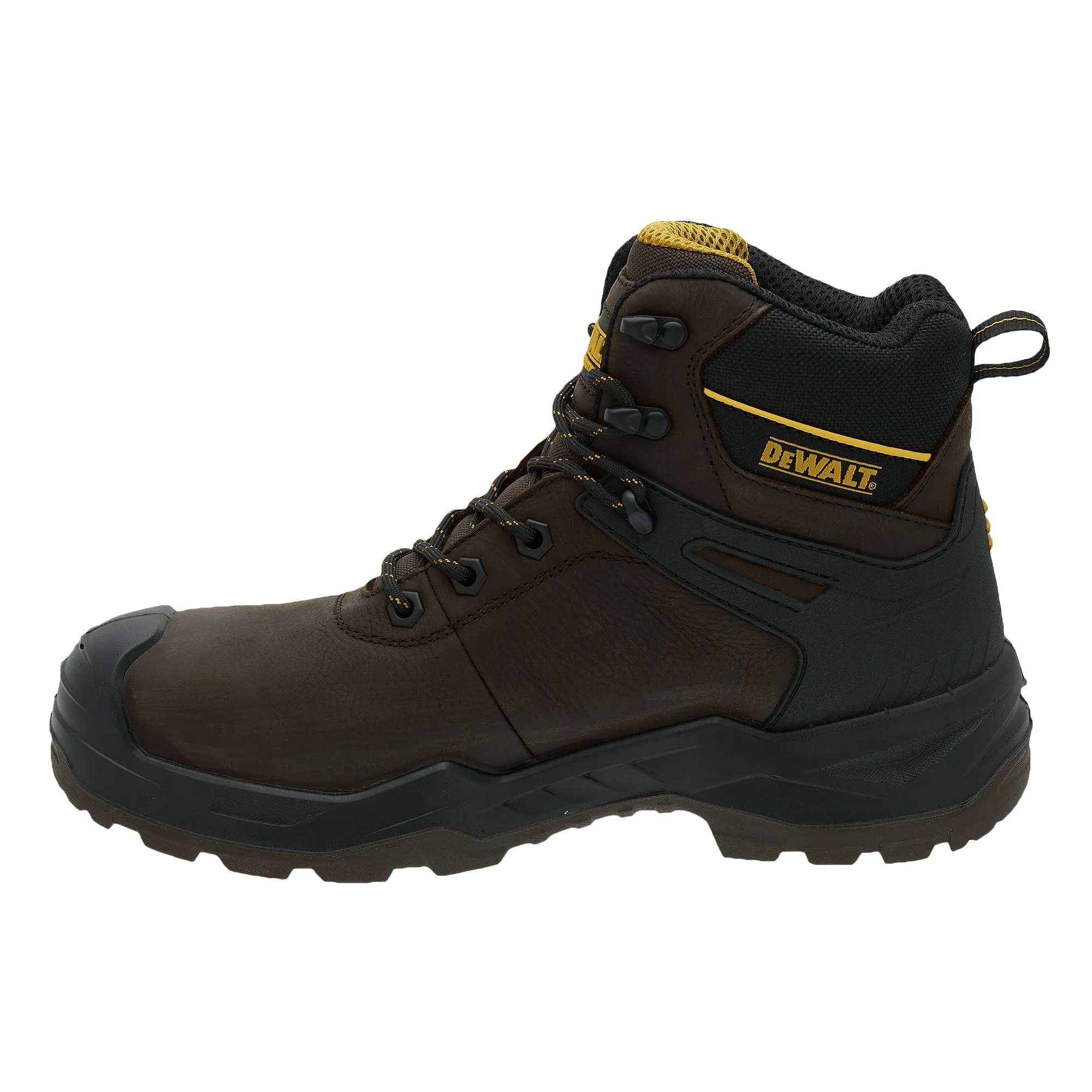 DEWALT Hayes Men's Leather, Steel Safety Toe, Waterproof Work Boot