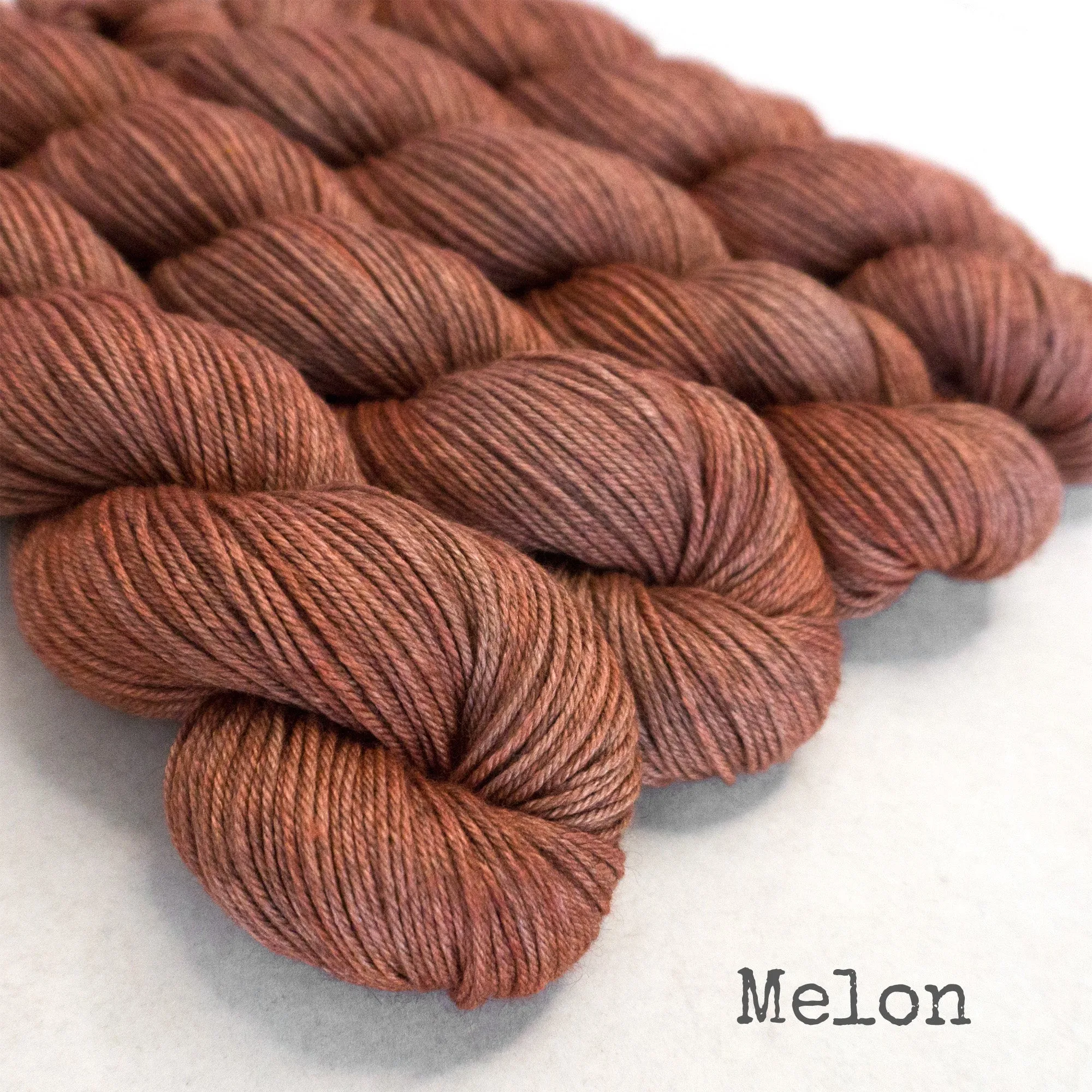 DK Yakity Yak Yarn - Melon Semi Solid