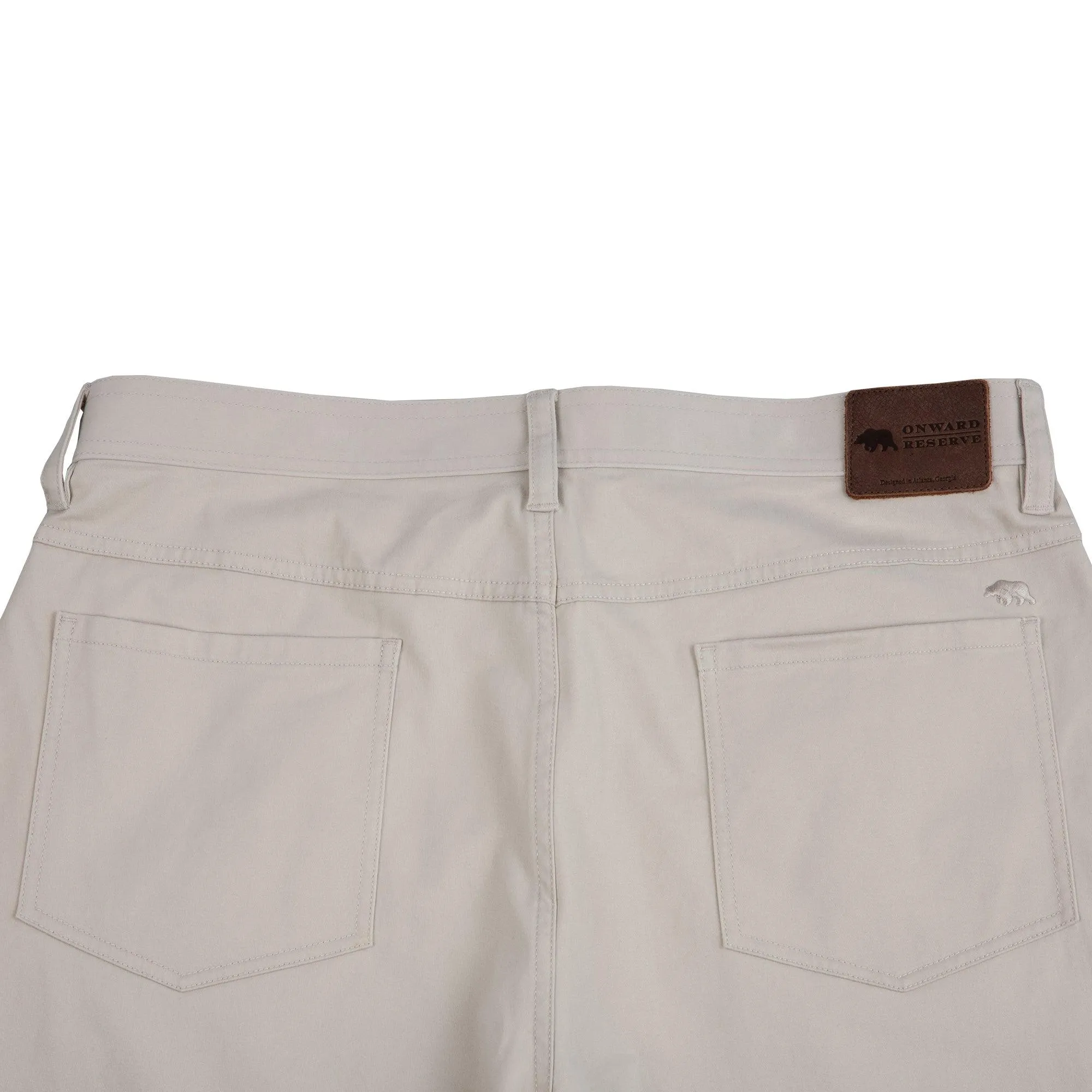 Flex Five Pocket Stretch Pant Stone