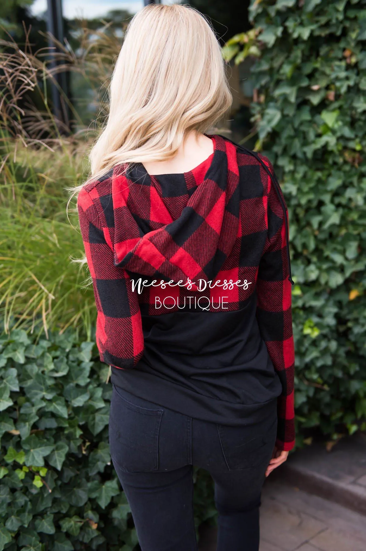 Fun and Fabulous Plaid Hoodie