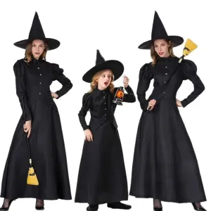 Fun Black Kid Witch Outfit Dresses