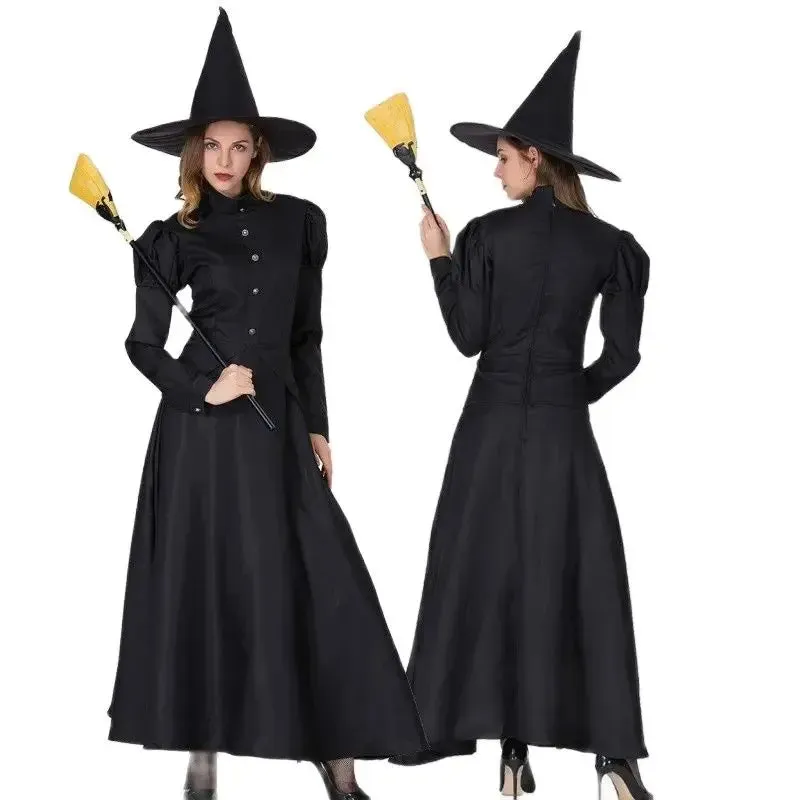 Fun Black Kid Witch Outfit Dresses