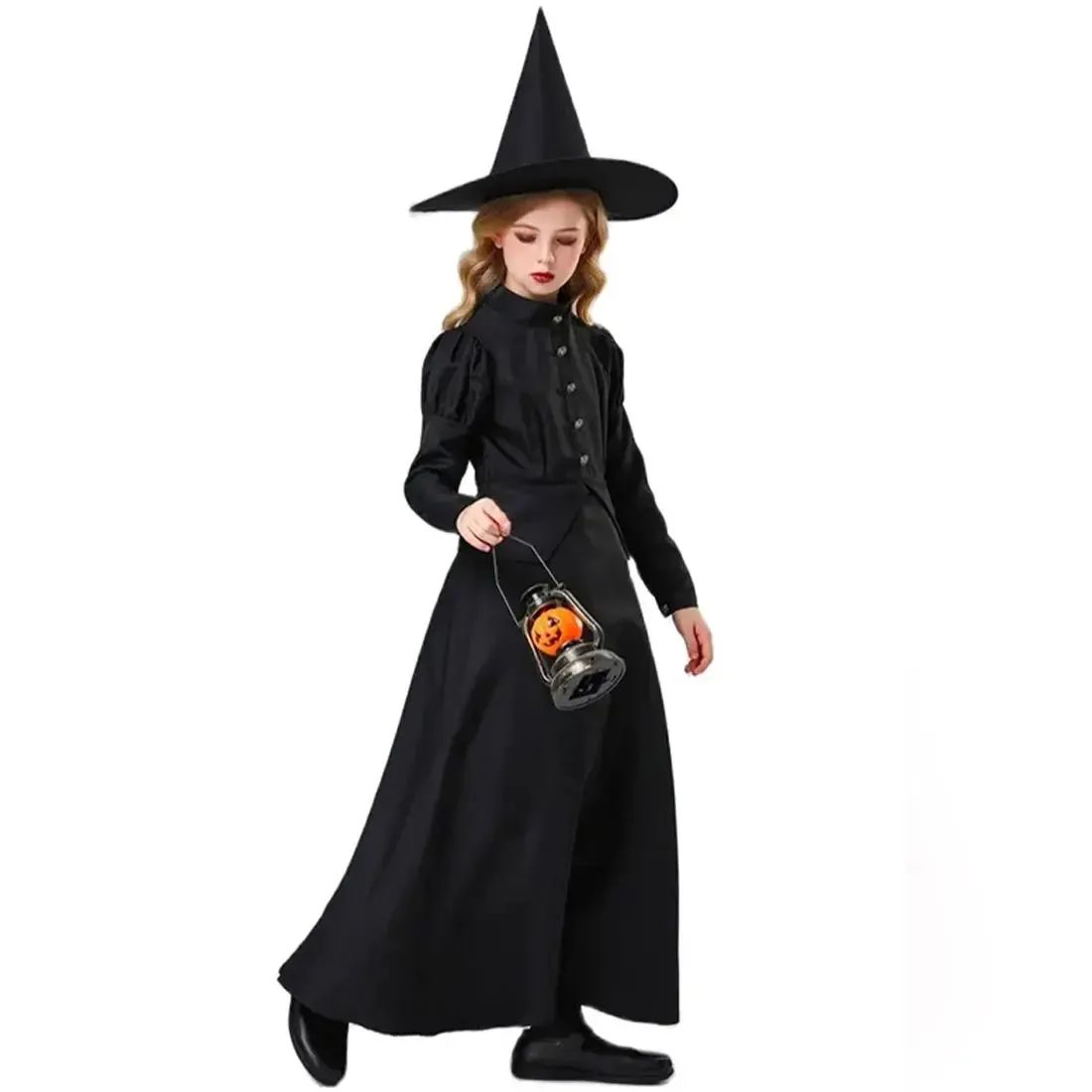 Fun Black Kid Witch Outfit Dresses