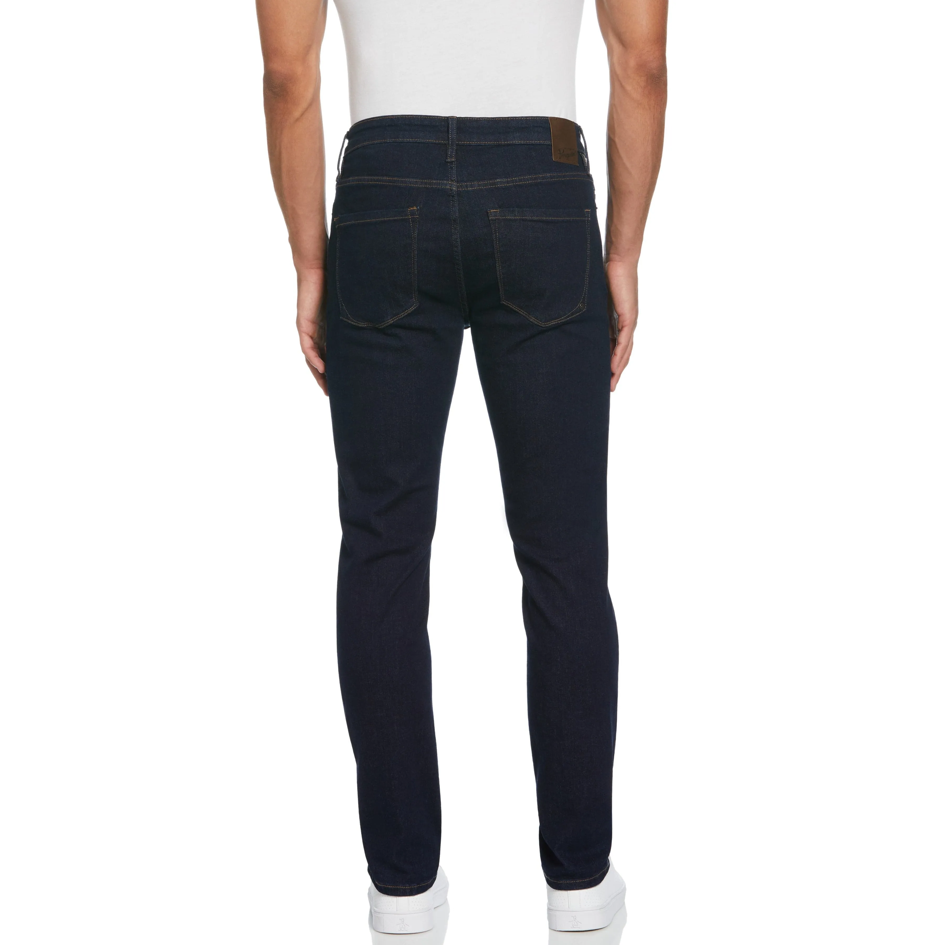 Indigo Rinse Slim Fit Stretch Denim Trousers