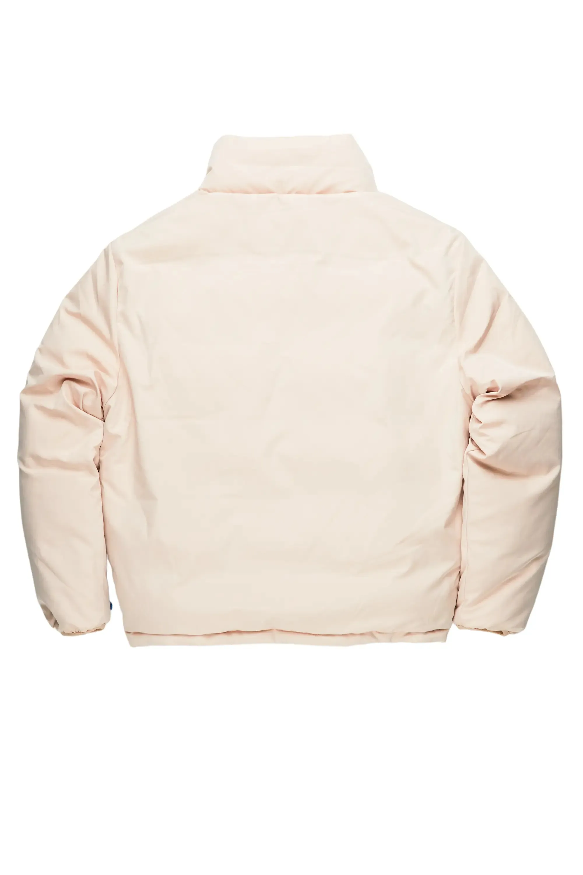 Jon Beige Puffer Jacket