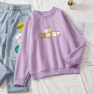 Kwaranting Kitties Pullover Sweater