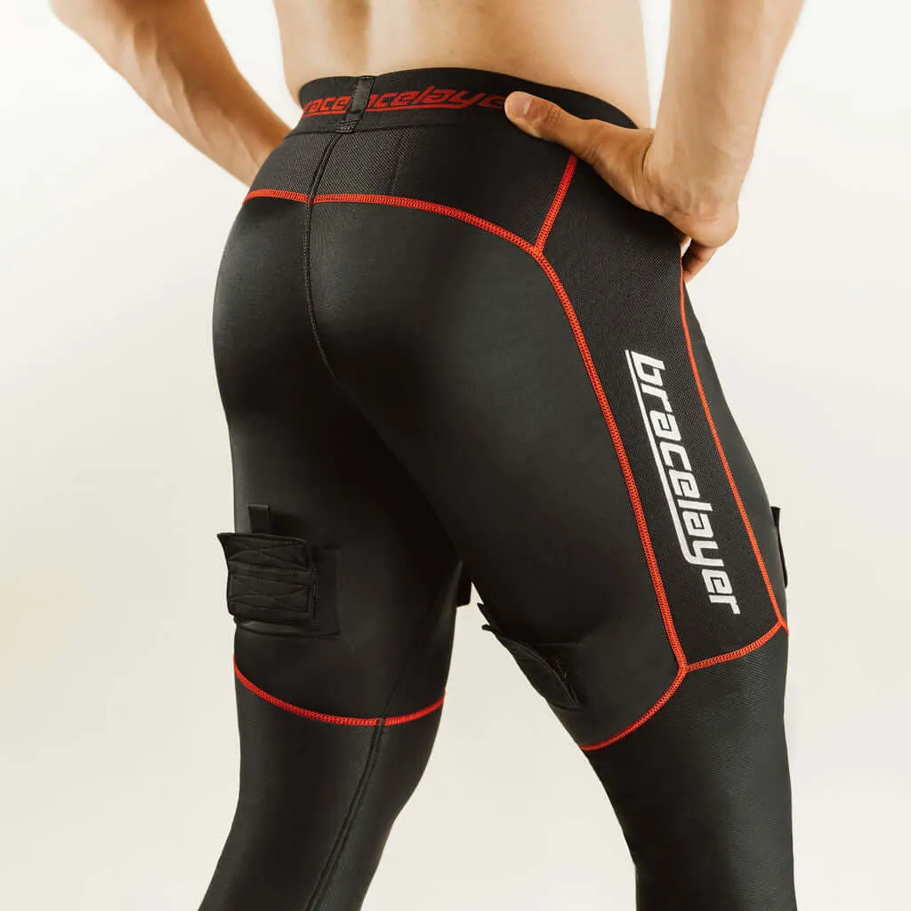 KX2 RedLine | Hockey Compression Pants w/ Knee Support