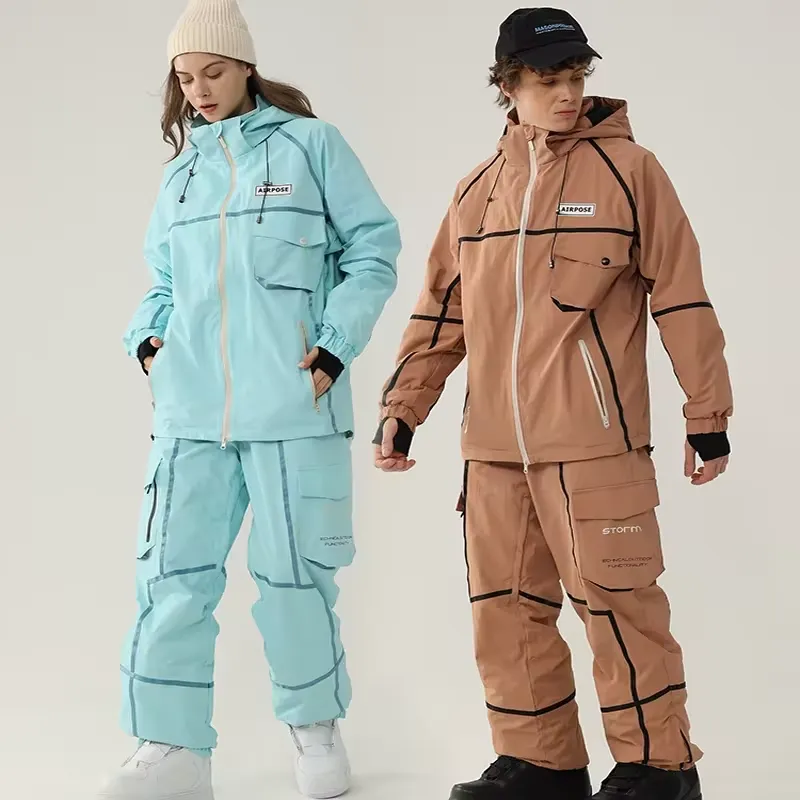 Matched Couple Ski/Snowboard Outerwear Multi-colors Available