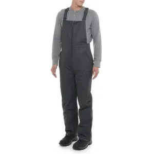 Men's Insulated Charcoal Bib Overalls