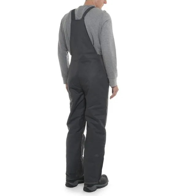 Men's Insulated Charcoal Bib Overalls