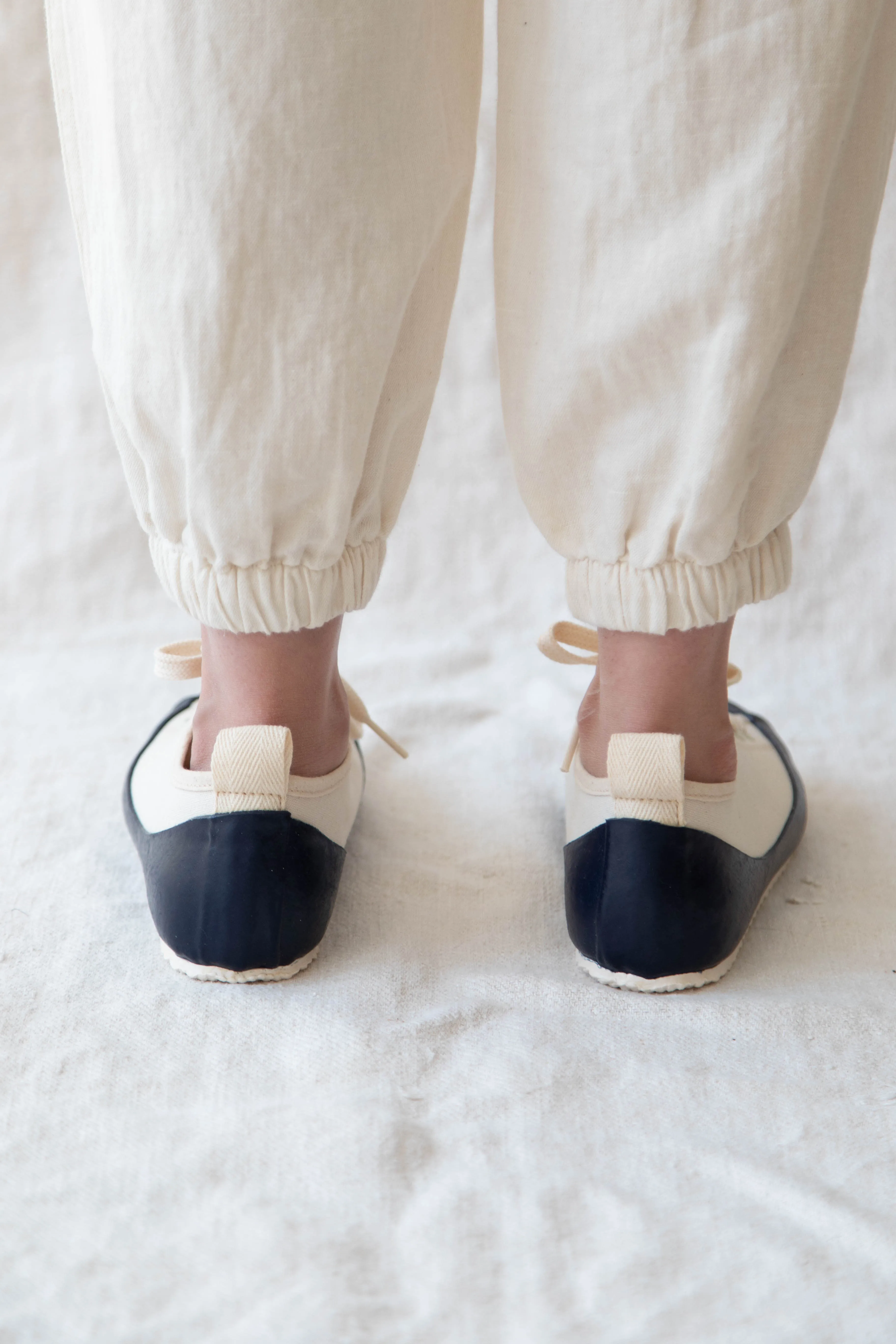 North Sea Marine Deck Shoe in Navy