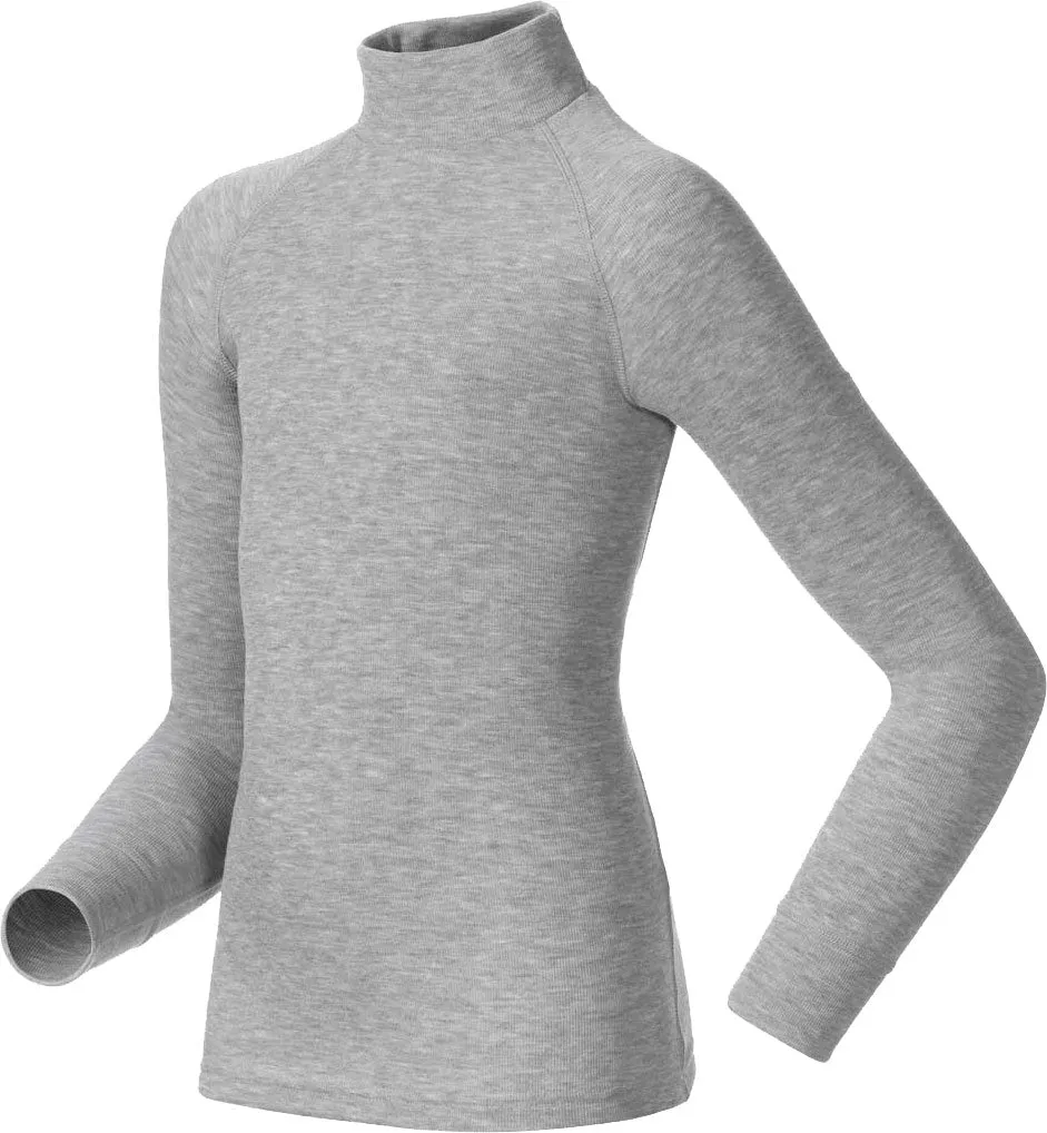 ODLO Kid's Active Warm Eco Long Sleeve Mock Neck Base Layer {O-159249}