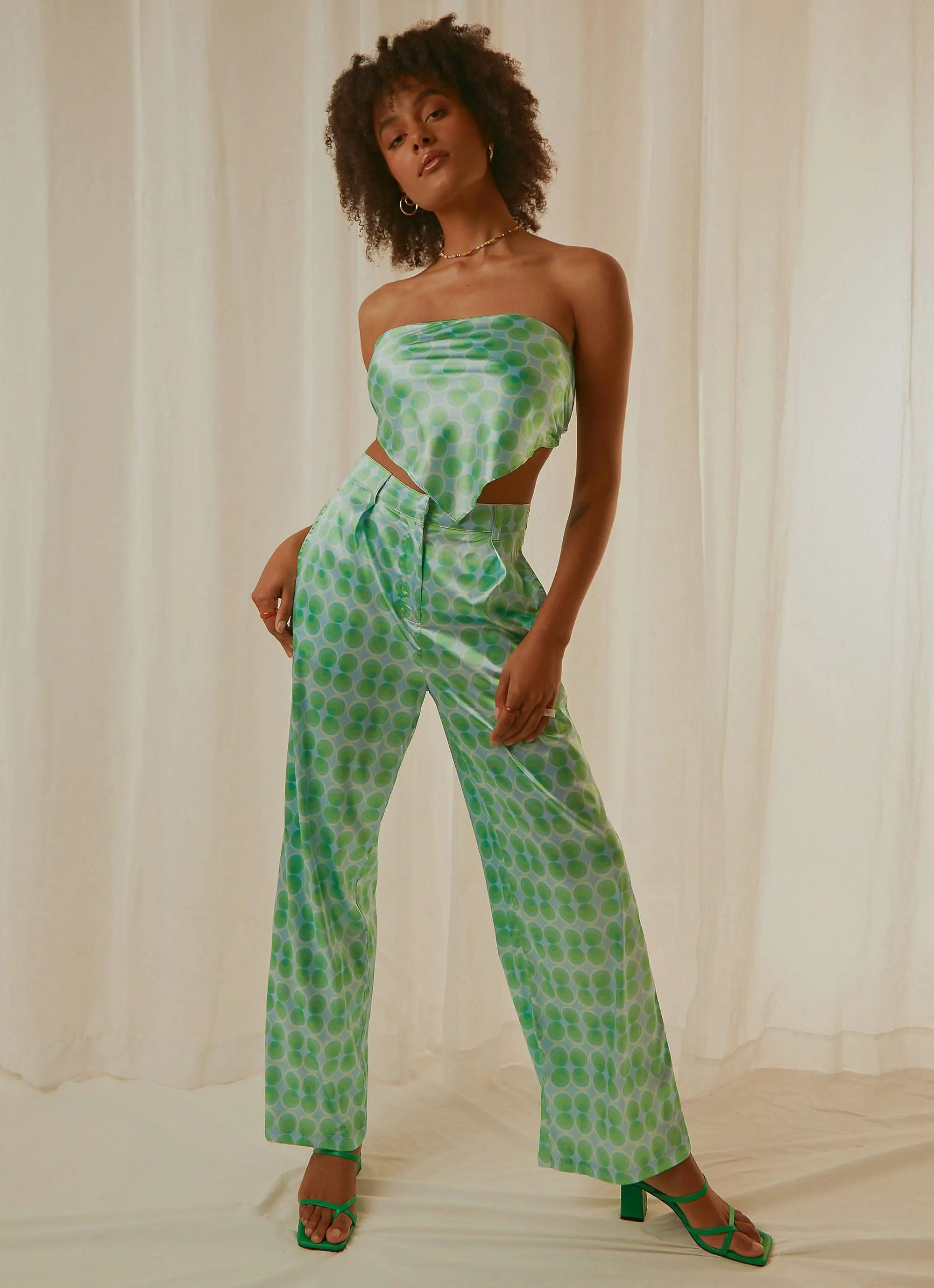 Past Treasures Pants - Seafoam