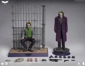 Queen Studio x InArt 1/6 The Dark Knight Joker Deluxe Edition Sixth Scale Figure 2 Figure Set Pt A001D1 (Rooted Hair)