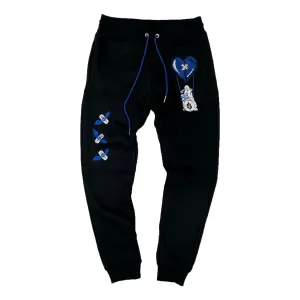 Retro Label Hot Air Joggers (Retro 1 KO Storm Blue)