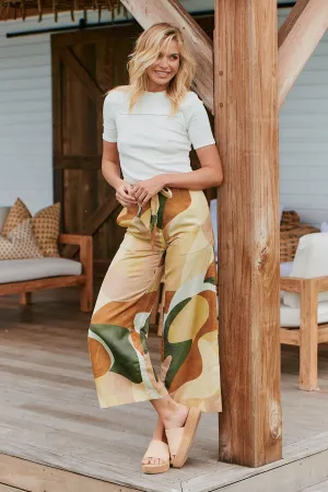 Retro Resort Wide Leg Pants ~ MOS the label