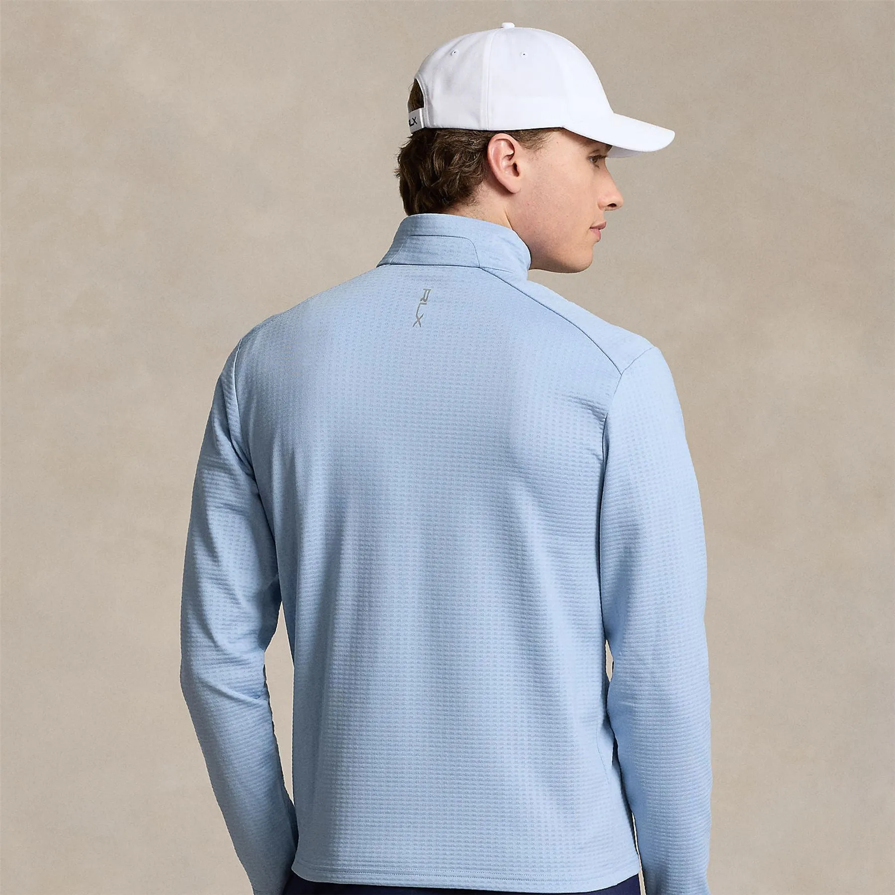 RLX Lux Performance Jersey Half Zip Estate Blue - AW24