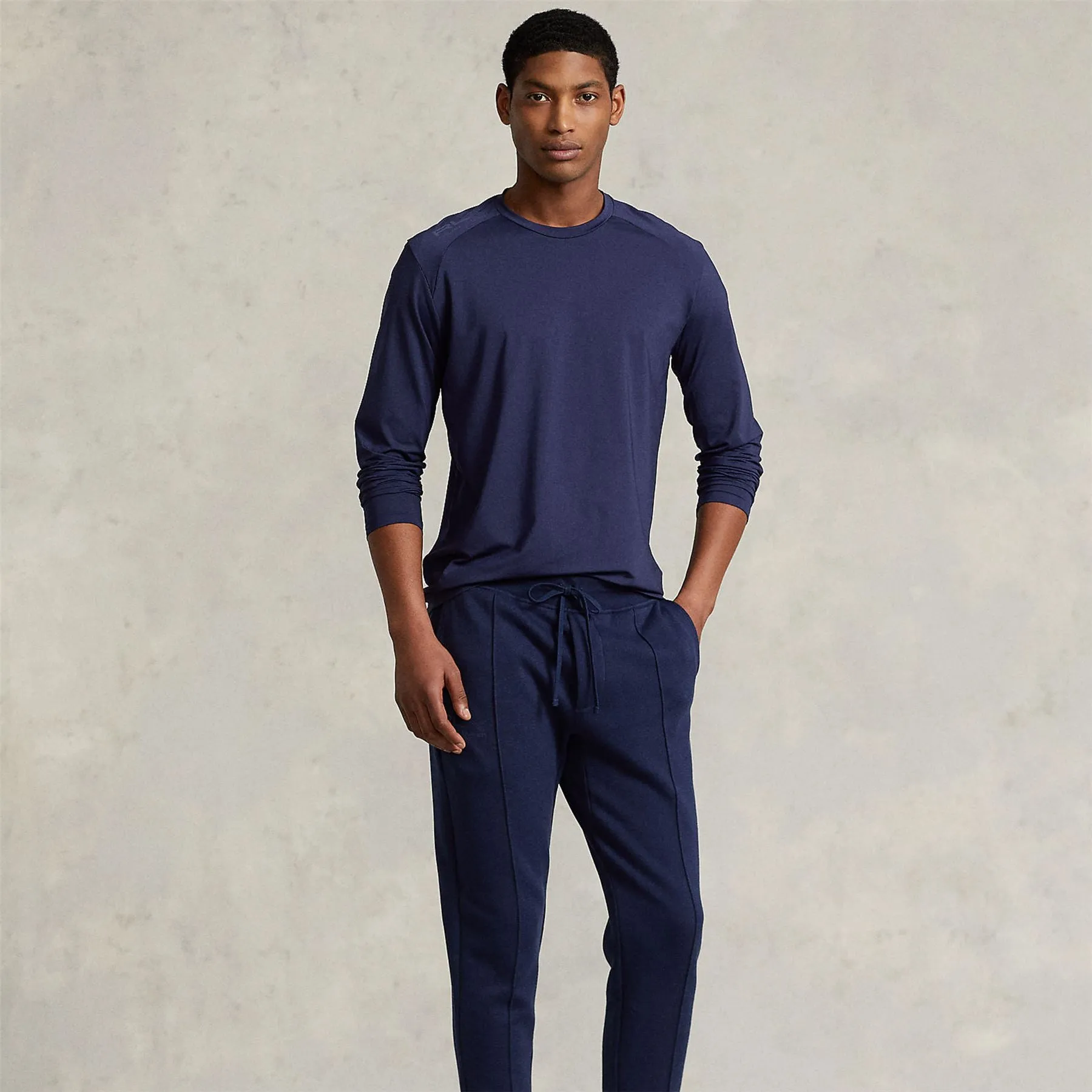 RLX Micro Mesh Pullover Refined Navy - AW24