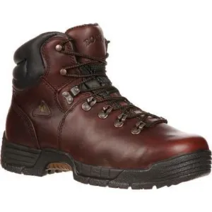 Rocky Men's Mobilite 6" Waterproof Work Boot - Brown - FQ0007114