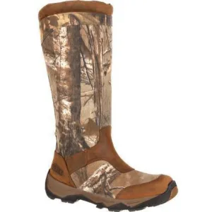 Rocky Men's Retraction 17" WP Side Zip Snake Hunt Boot Realtree RKS0243