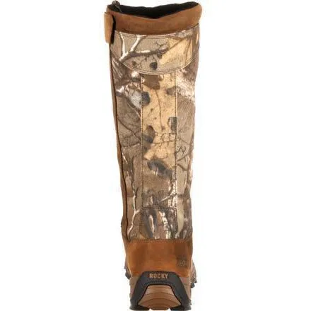 Rocky Men's Retraction 17" WP Side Zip Snake Hunt Boot Realtree RKS0243