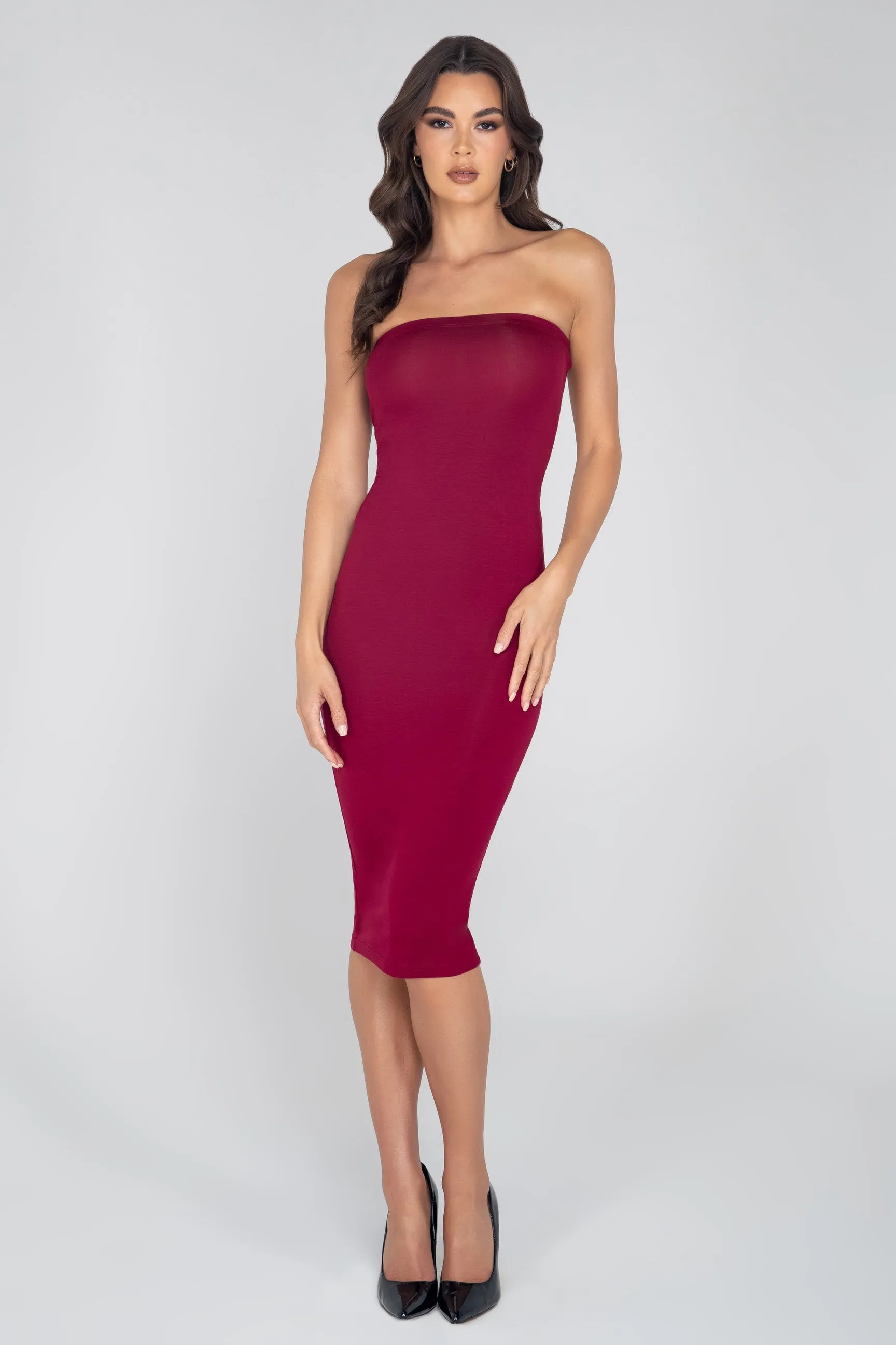 Roma Bandeau Maxi Length Dress