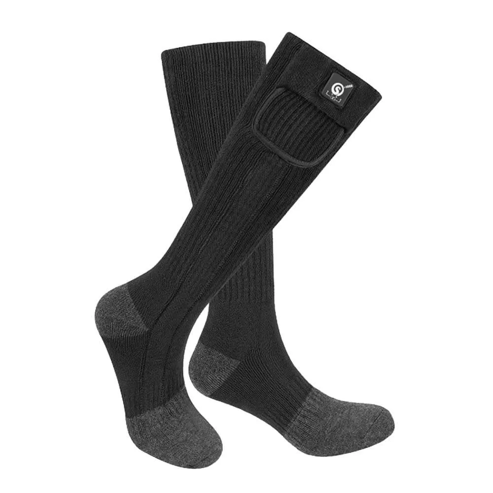 Savior 7.4V Electric Heated snowboard Socks For Men Women