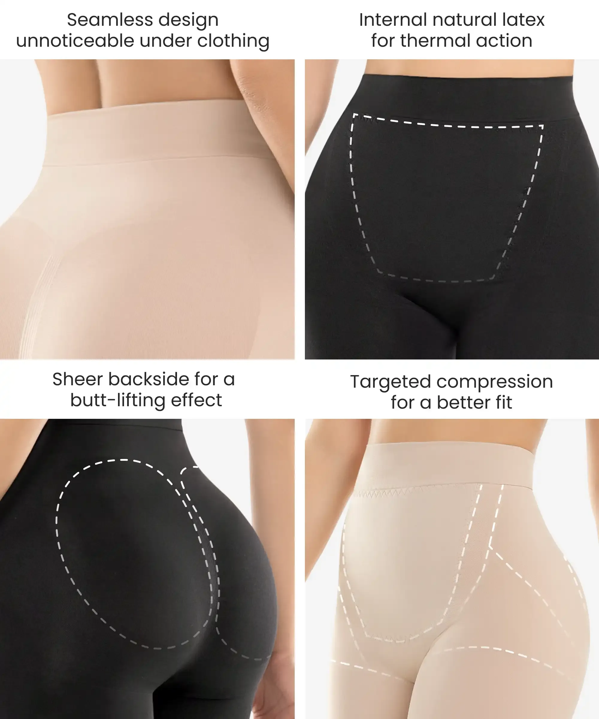 Seamless Abdomen Contouring Capri - Style 1520