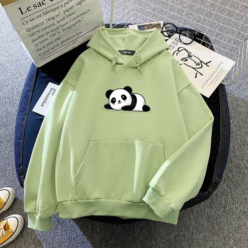 Sleeping Bam Bam the Panda Soft Hoodie