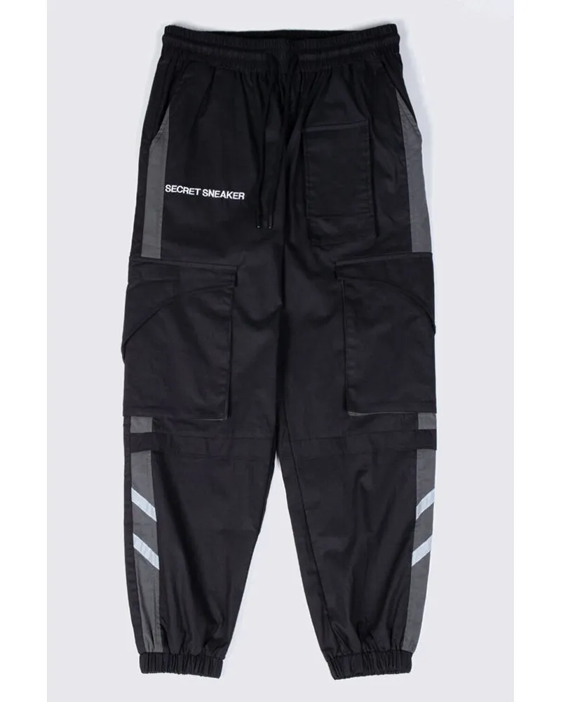 SSS SKYRUNNER NYLON PANTS BLACK