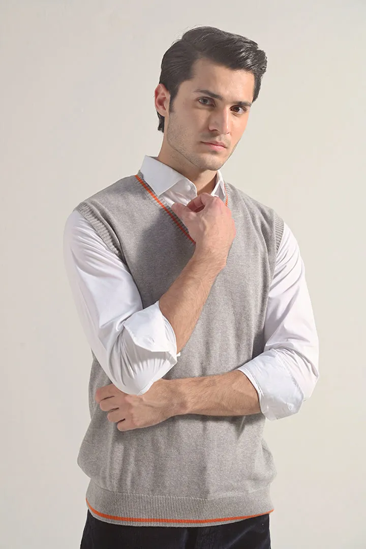 Sweater Vest - Grey