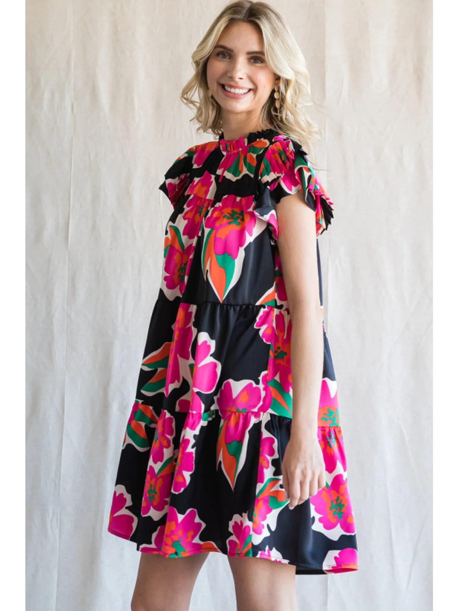 Tropical Fun Flora Dress