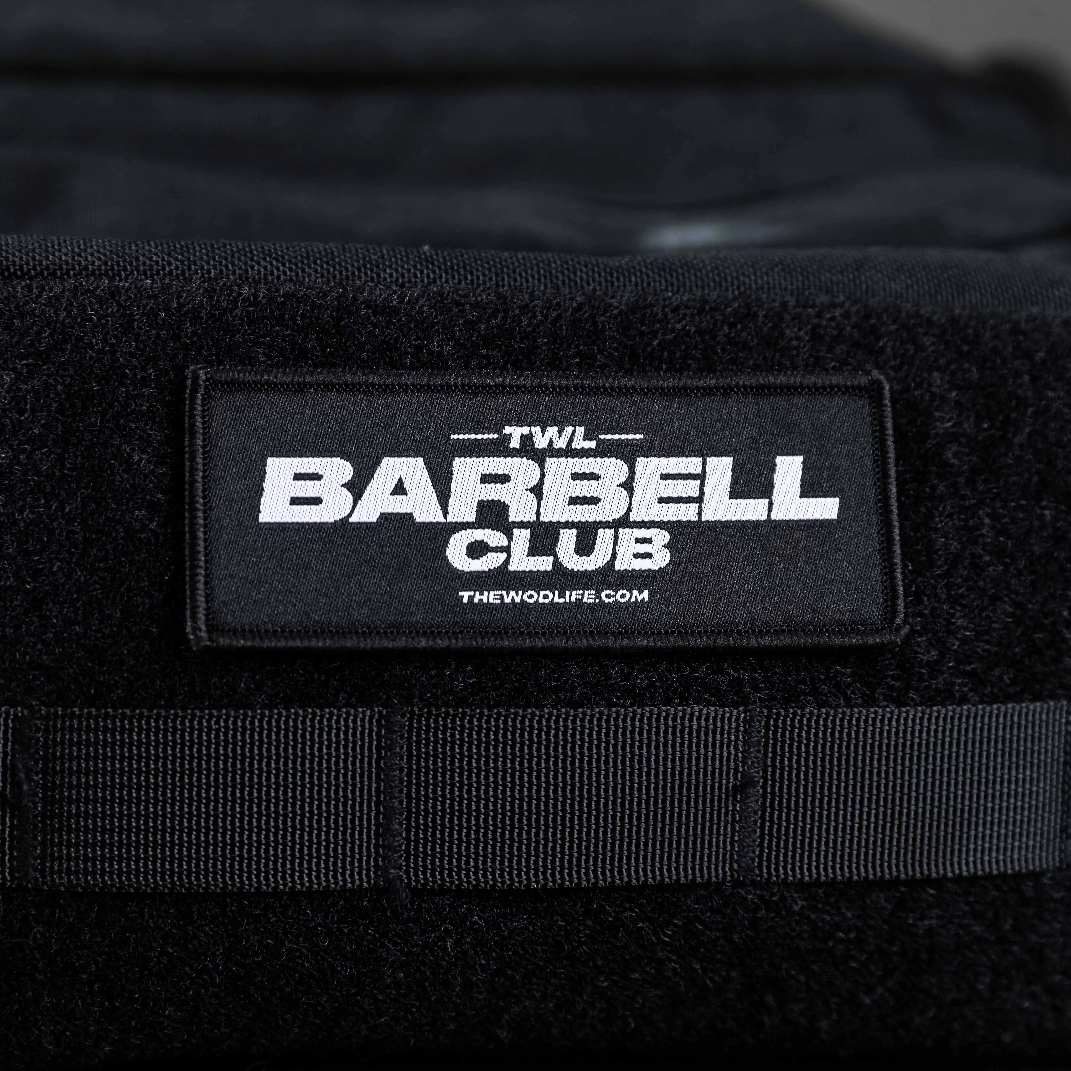 TWL - VELCRO PATCH - BARBELL CLUB