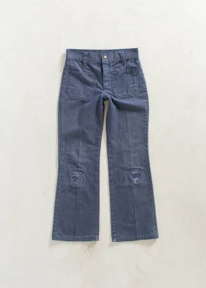 Vintage 1970s Wrangler Denim Sailor Pants Size Women's 24