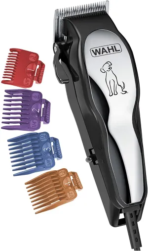 Wahl Clipper Pet-Pro Dog Grooming Kit - Quiet Heavy-Duty Electric Corded Dog Clipper for Dogs & Cats with Thick & Heavy Coats - Model 9281-210