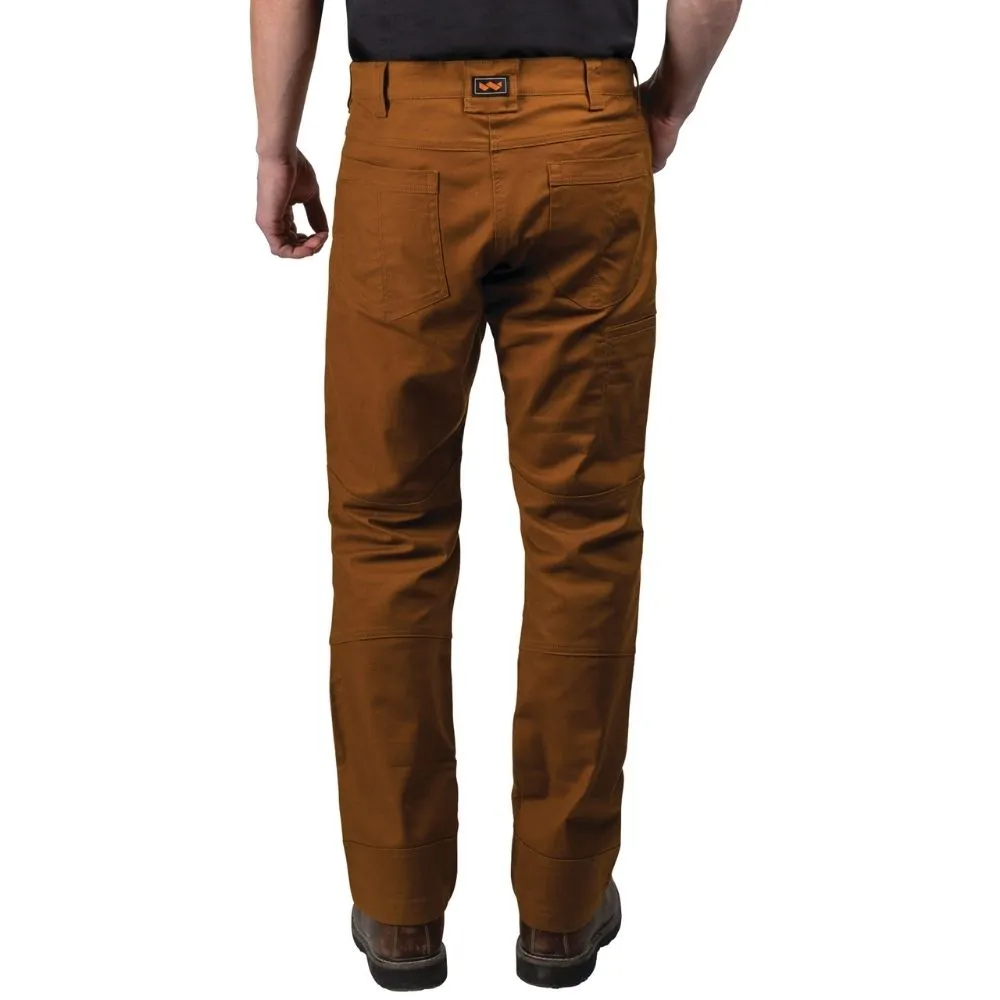 Walls Ditchdigger All-Season Twill Double-Knee Men's Work Pant YP96 - Burnished Amber