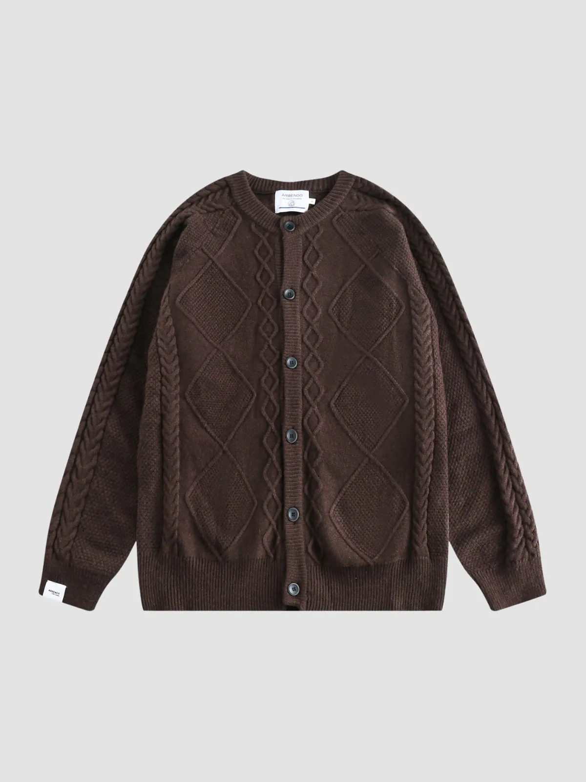 WLS Maillard Loose Knitted Cardigan