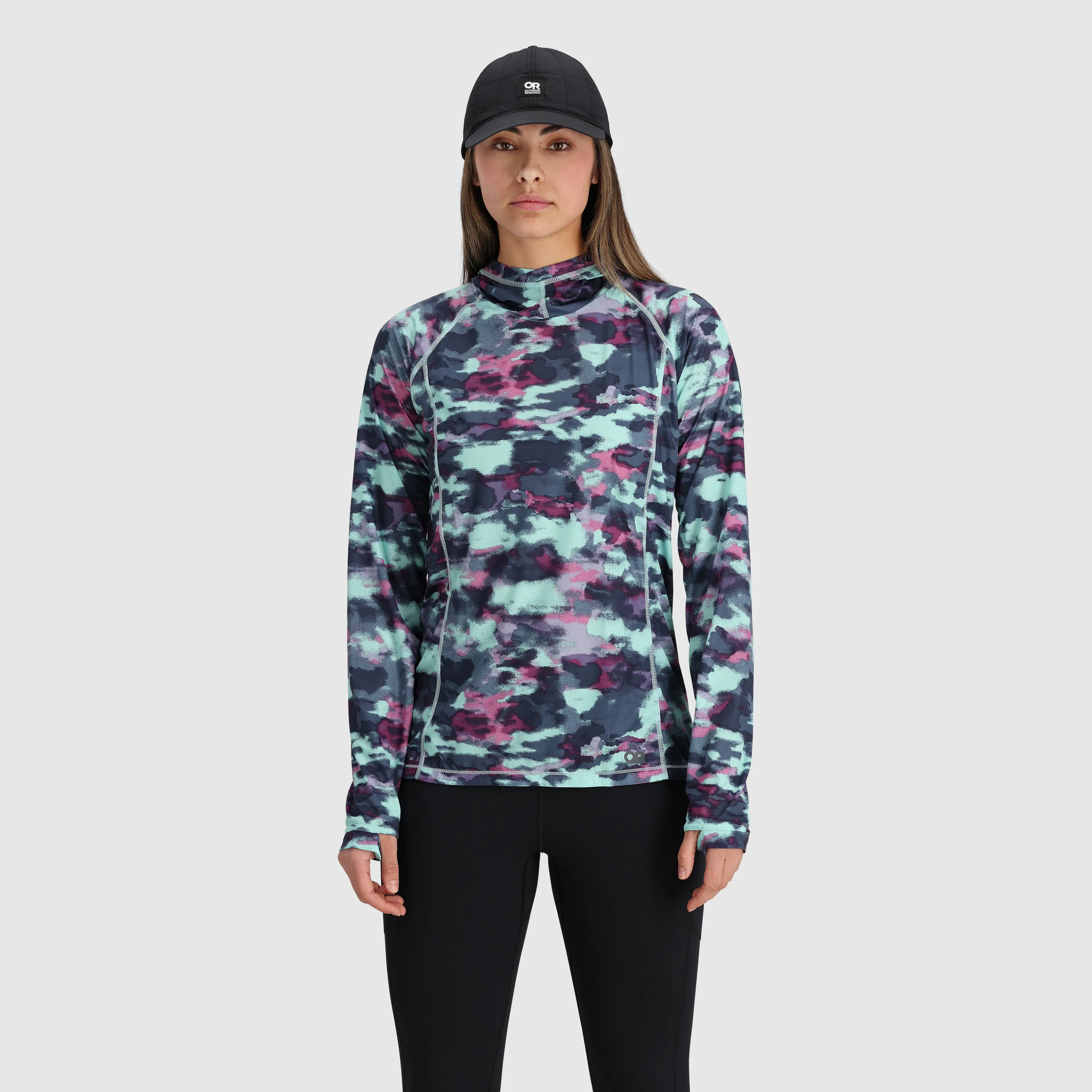 Women's Echo Printed Hoodie